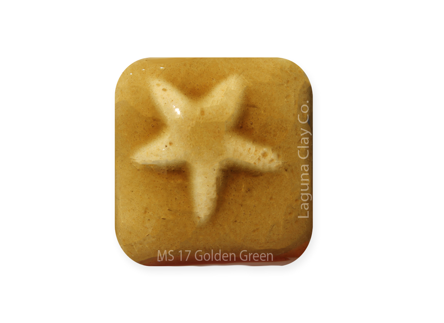 MS-17 GOLDEN GREEN GLAZE-Dry