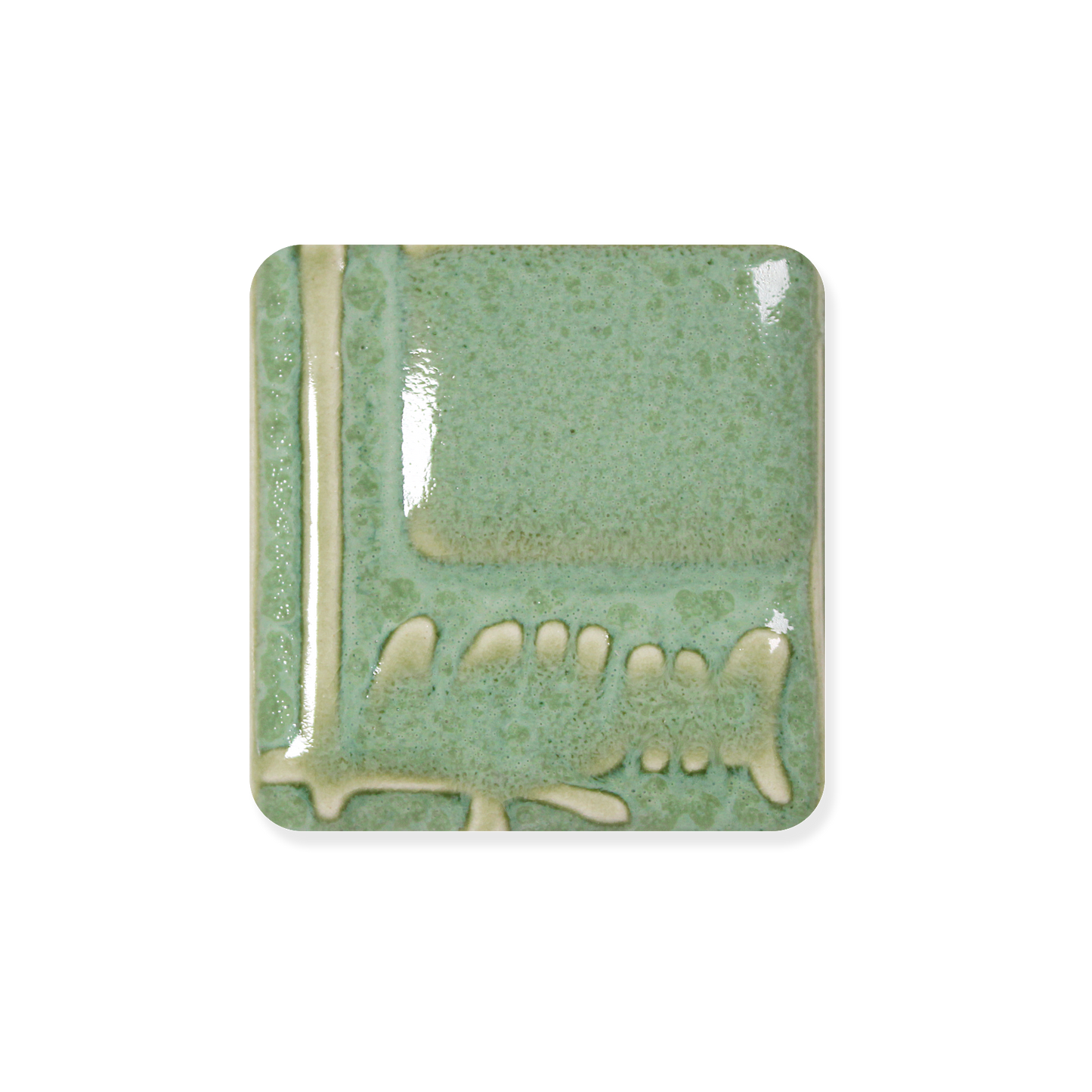 WC-106 LAYERED FERN ^5 GLAZE-Dry