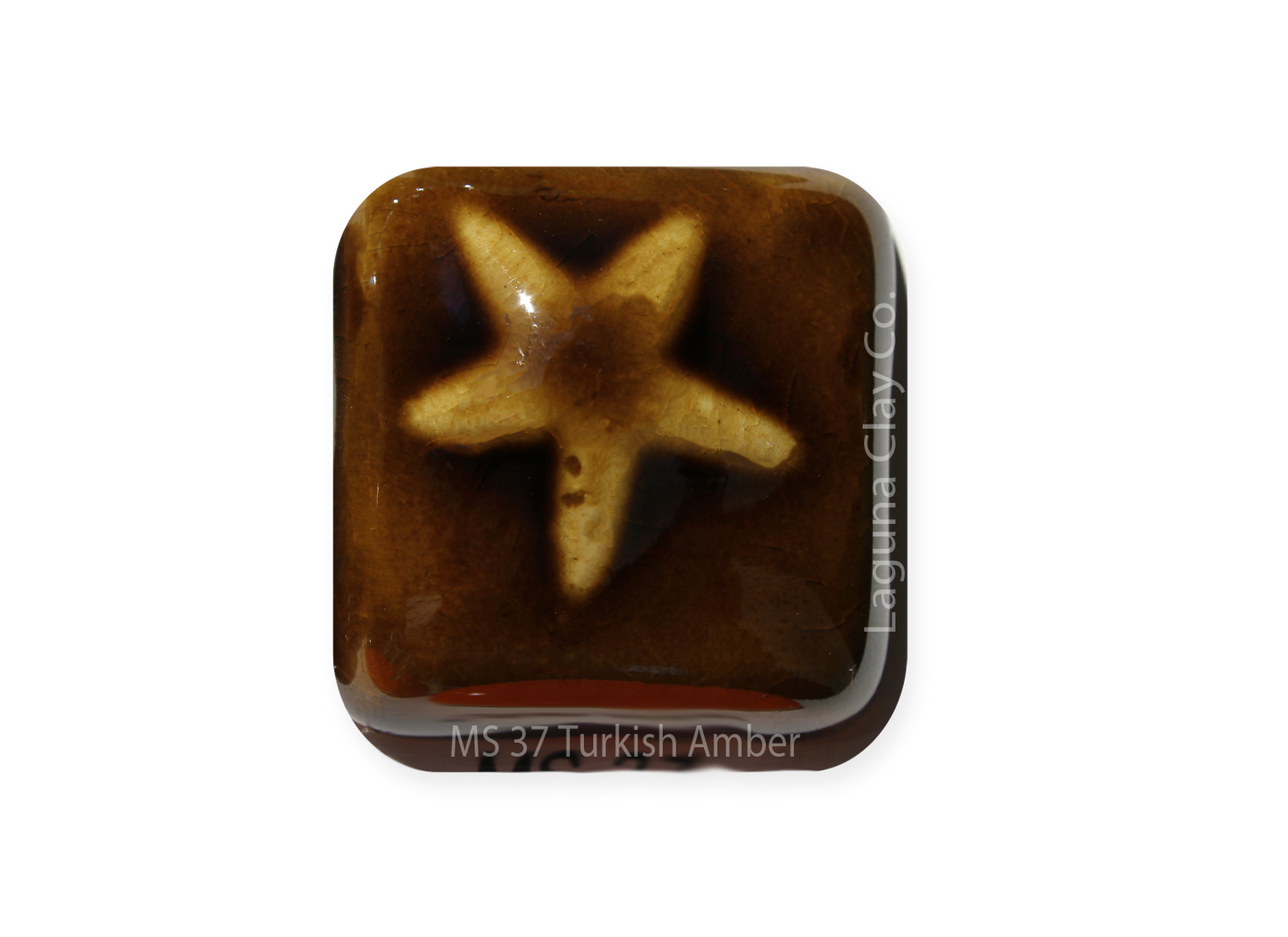 MS-37 TURKISH AMBER GLAZE-Dry