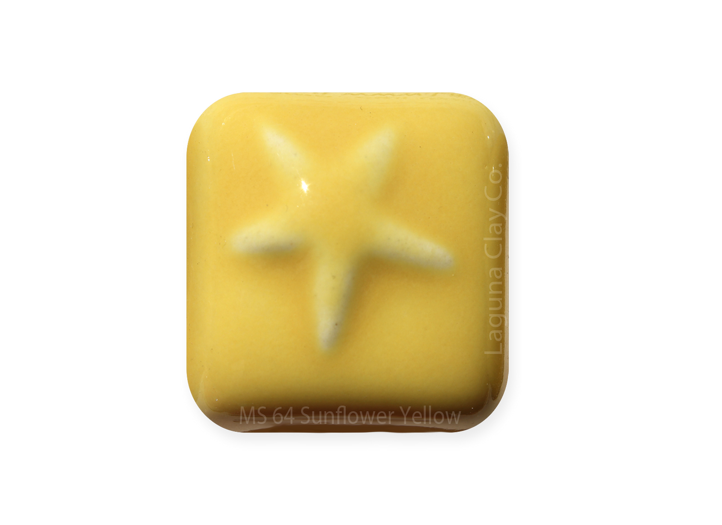 MS-64 SUNFLOWER YELLOW GLAZE-Dry