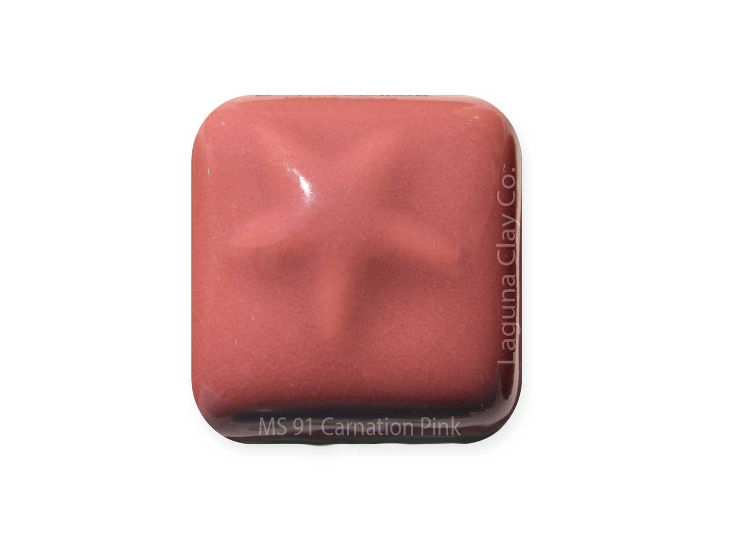 MS-91 CARNATION PINK GLAZE-Dry