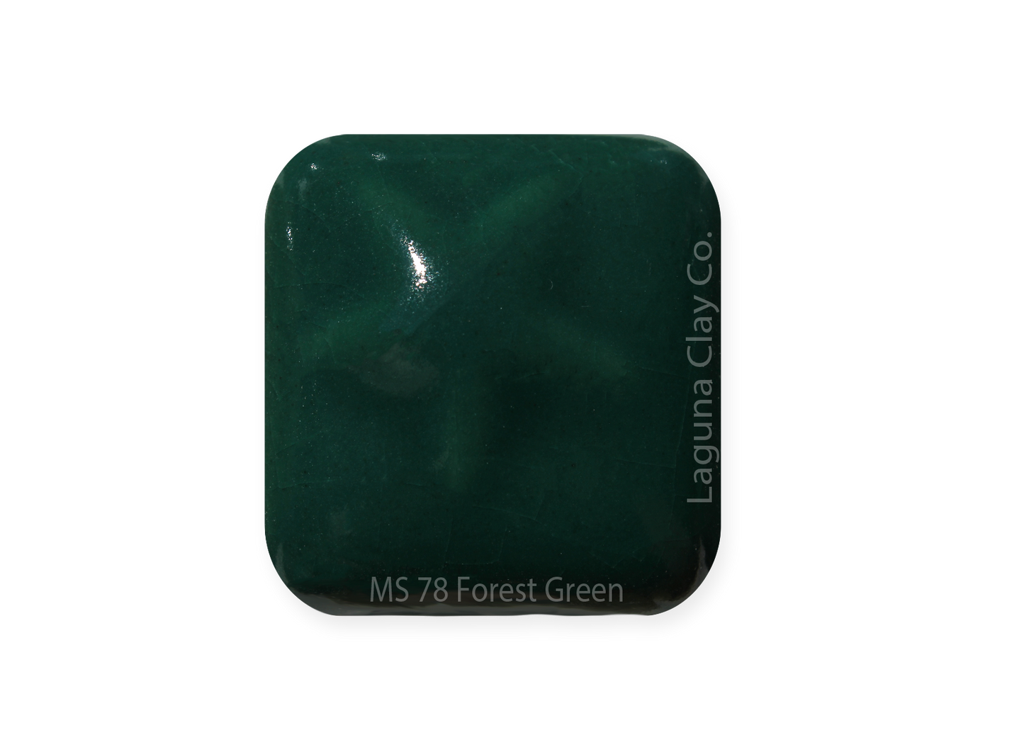 MS-78 FOREST GREEN GLAZE-Dry