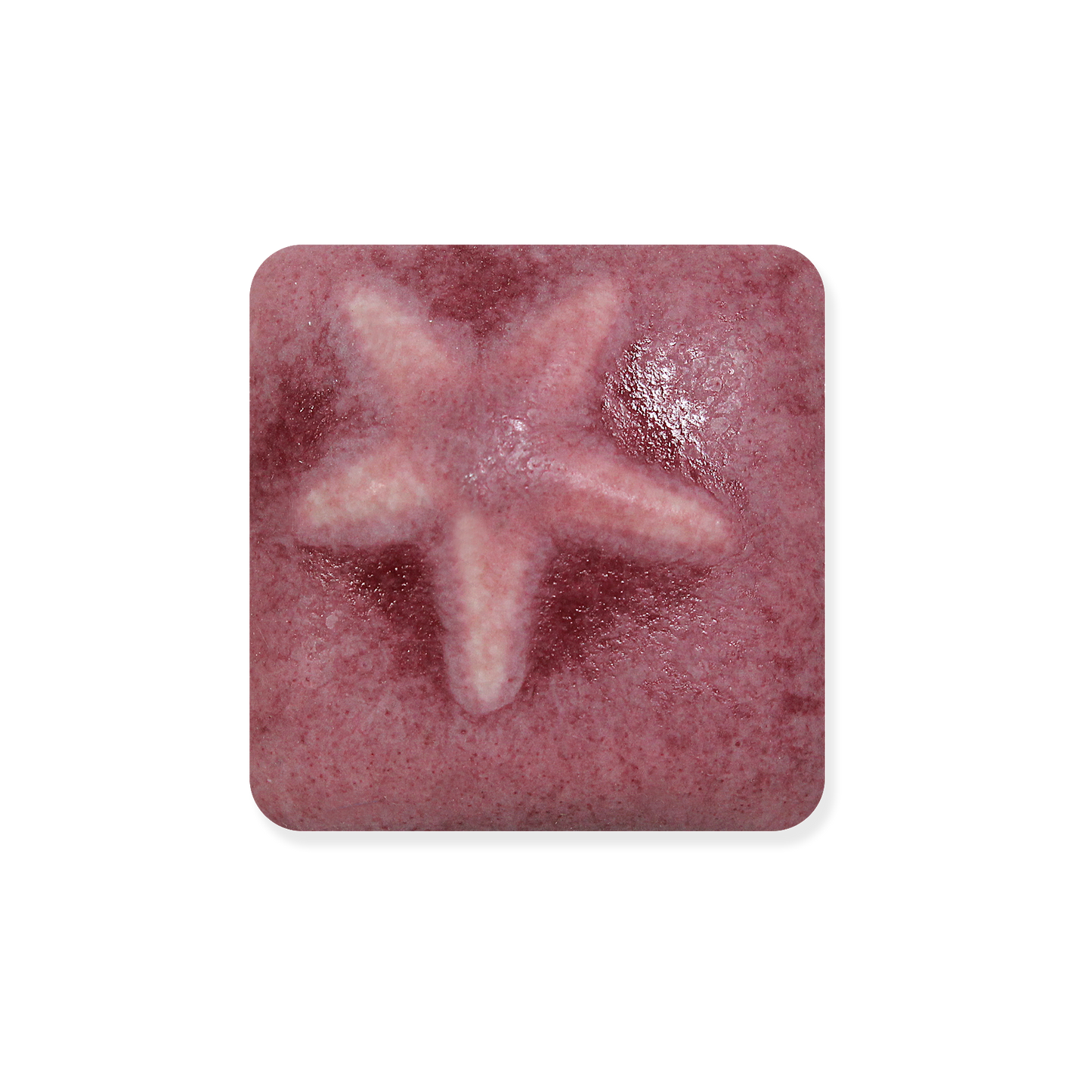 MS-267 MILKY GARNET GLAZE-Dry