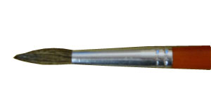 BRUSH OX HAIR ROUND SIZE # 10 EB82810