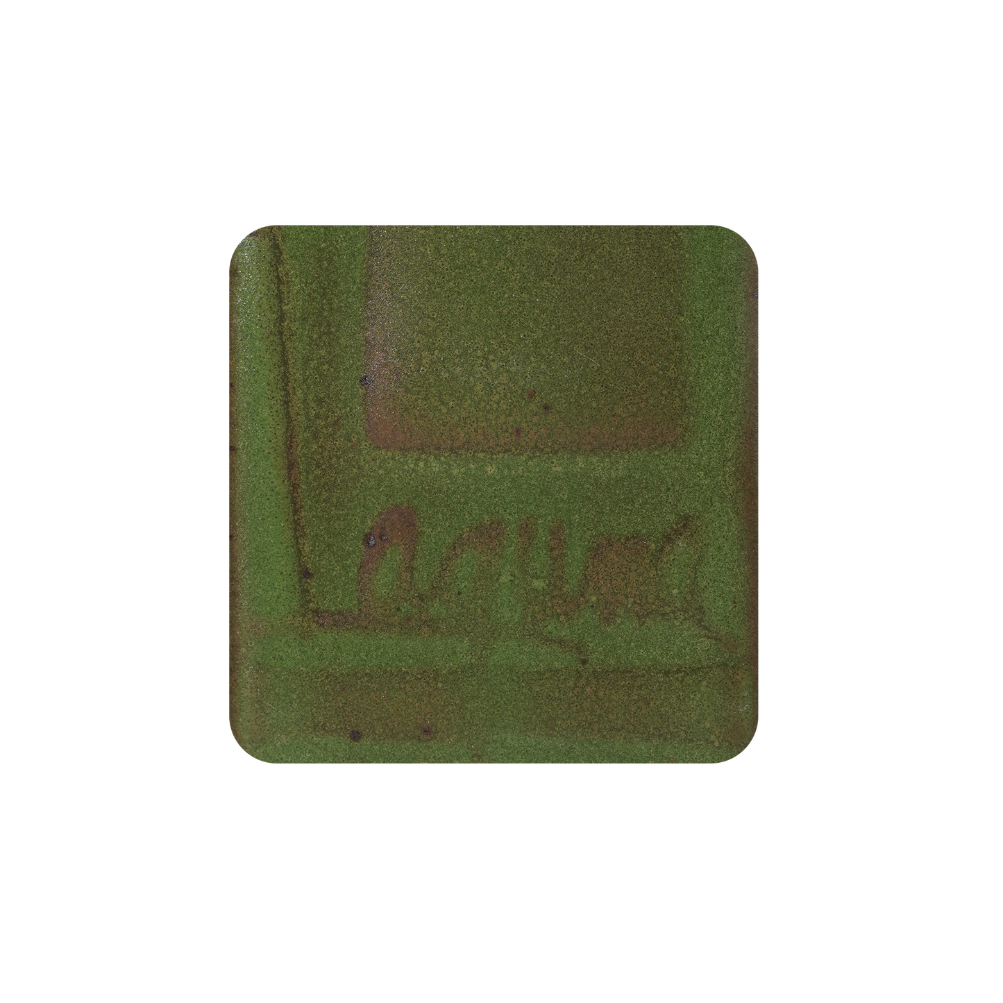 FW-2 GREEN FLAMEWARE ^10 GLAZE DRY