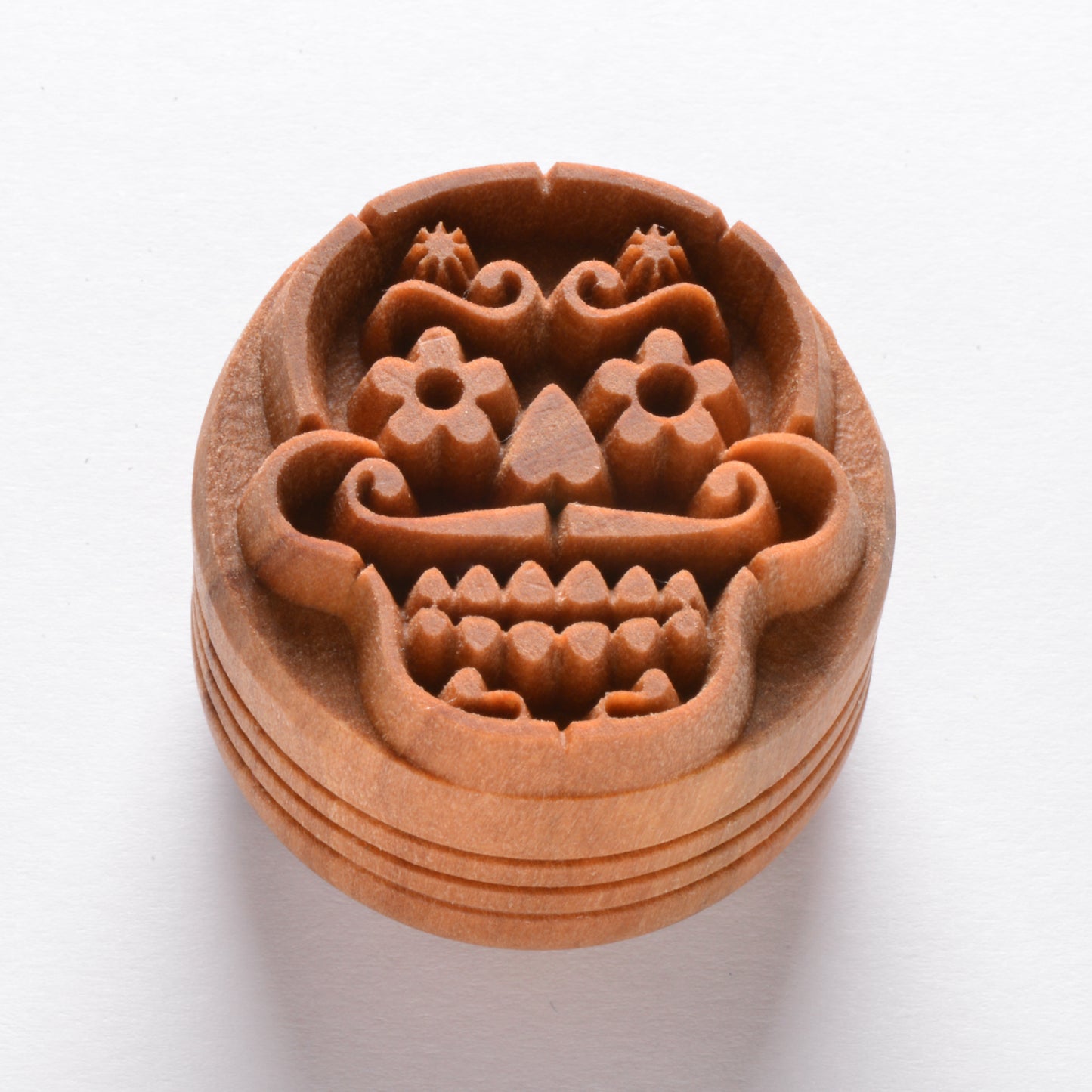 MKM SCL-107 DAY OF THE DEAD LARGE ROUND STAMP
