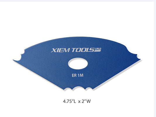 XIEM EDGER RIB 1 MEDIUM (BLUE)
