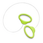 SHERRILL MUDWIRE-GREEN HANDLE-15" LONG