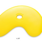 MUDTOOL LARGE BOWL POLYMER-RIB-YELLOW/SOFT