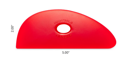 MUDTOOL #3 RIB, RED/VERY SOFT