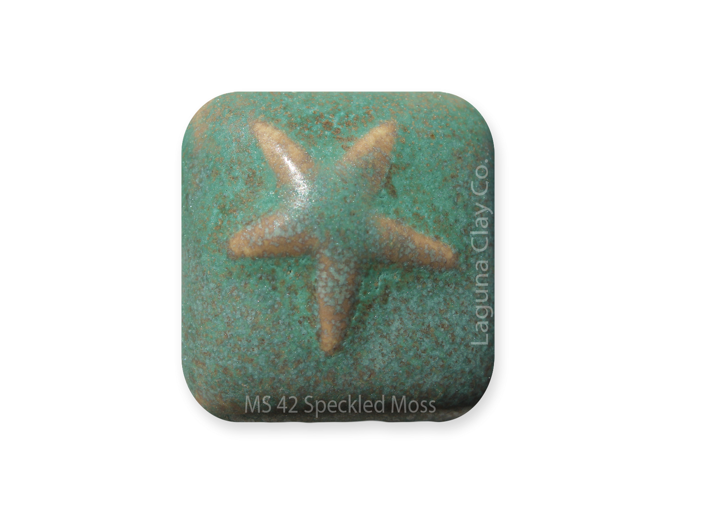 MS-42 SPECKLED MOSS GLAZE-Dry