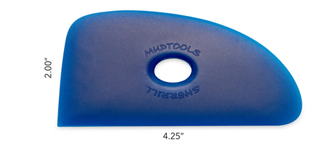 MUDTOOL #4 RIB, BLUE/FIRM