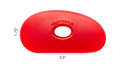 MUDTOOL #1 RIB, RED/VERY SOFT