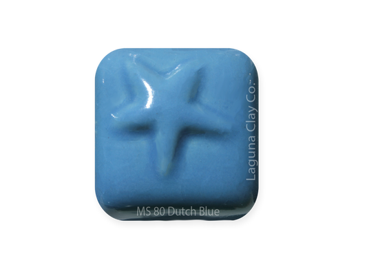 MS-80 DUTCH BLUE GLAZE-Dry