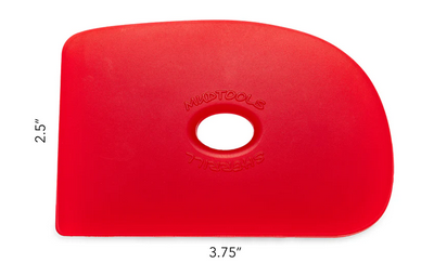 MUDTOOL #2 RIB, RED/VERY SOFT