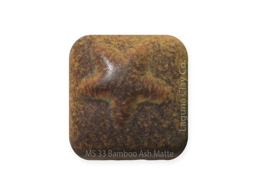 MS-33 BAMBOO ASH MATT GLAZE-Dry