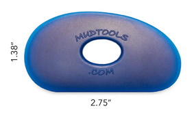 MUDTOOL #0 RIB, RIGID, BLUE/FIRM