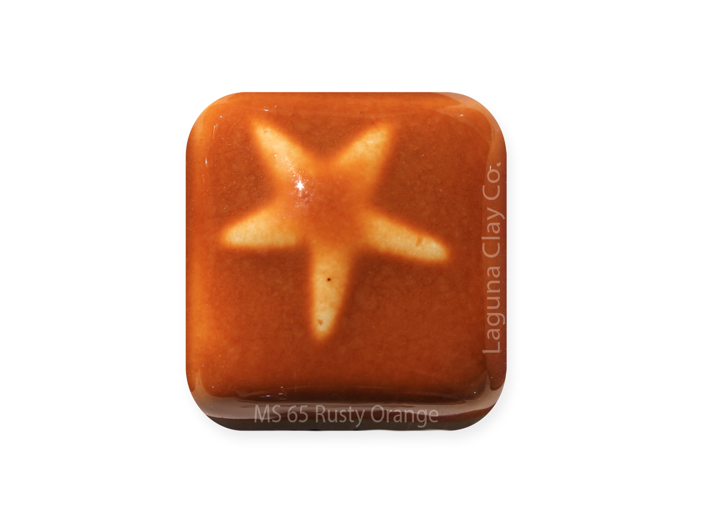 MS-65 RUSTY ORANGE GLAZE