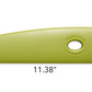 MUDTOOL LARGE PLATTER RIB-GREEN/MEDIUM