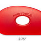 MUDTOOL #0 RIB, RED/VERY SOFT