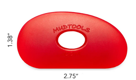 MUDTOOL #0 RIB, RED/VERY SOFT