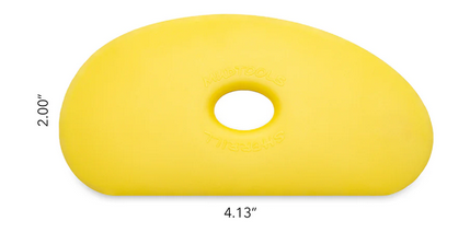 MUDTOOL #5 RIB, YELLOW/SOFT