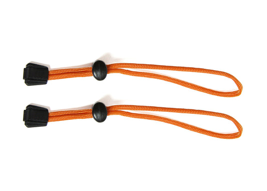 XIEM CLAY BAG TIES-ORANGE (SET OF 2)