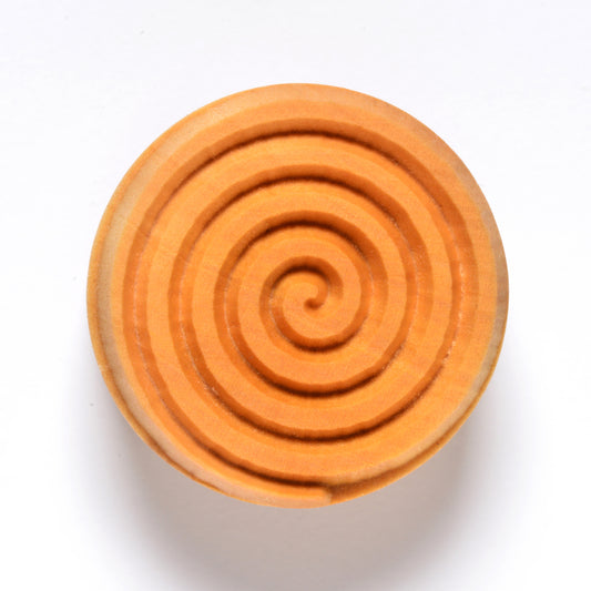 MKM SCL-006 SPIRAL STAMPS-4-CLAY (4 cm)