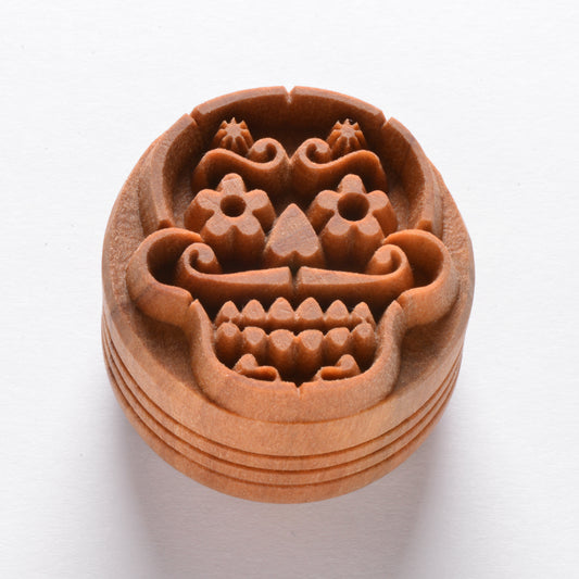 MKM SCL-107 DAY OF THE DEAD LARGE ROUND STAMP