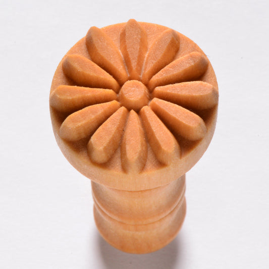 MKM SCM-004 FLOWER #2 STAMPS-4-CLAY (2.5cm)