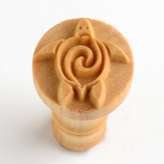 MKM SCM-017 TURTLE STAMPS-4-CLAY (2.5cm)