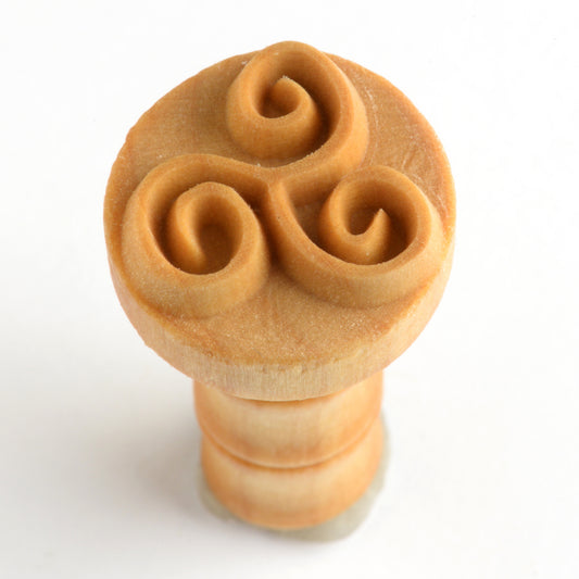 MKM SCM-118 TRI-SPIRAL STAMPS-4-CLAY (2.5cm)