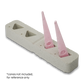 CONE PLAQUE, LARGE 4/2-HOLE