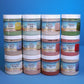 LAGUNA MID-FIRE GLAZE SAMPLE KIT-4oz JARS
