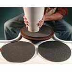 80 GRIT 12" POT BOTTOM GRINDING DISK