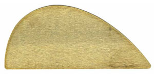 TRIM GIN BRASS RIB 6.75" #SB-90 A149656